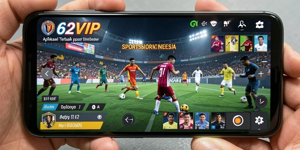 Screenshot utama 62VIP menampilkan antarmuka taruhan yang menarik.