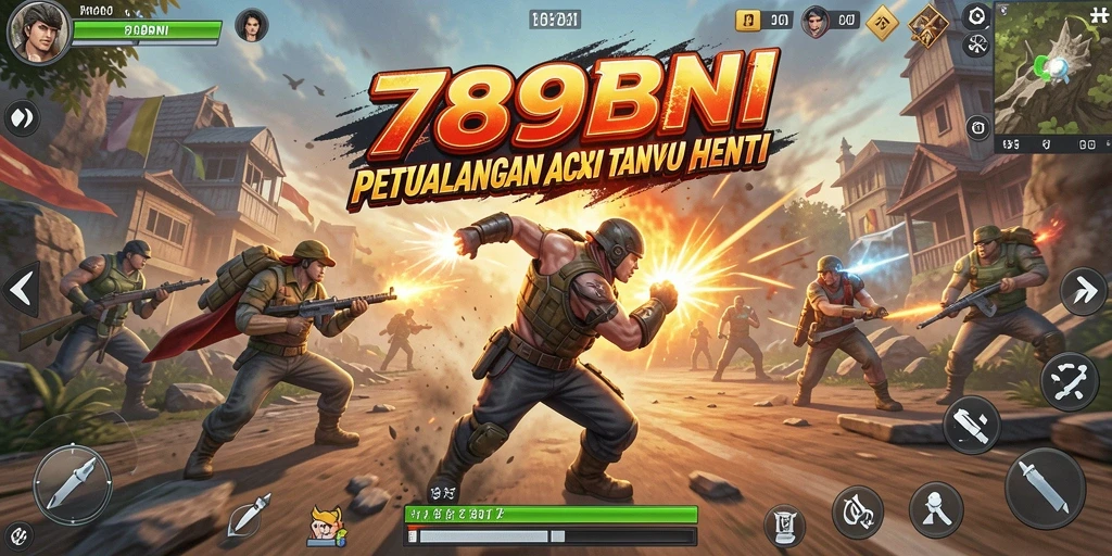 Screenshot aksi seru dalam gameplay 789BNI penuh tantangan.