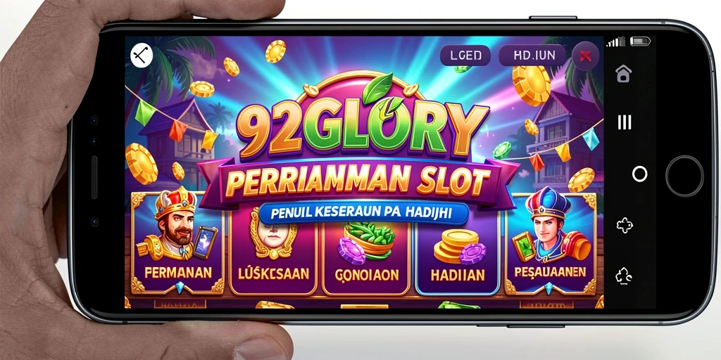 Gameplay menarik dari 92GLORY menampilkan putaran slot yang mendebarkan.