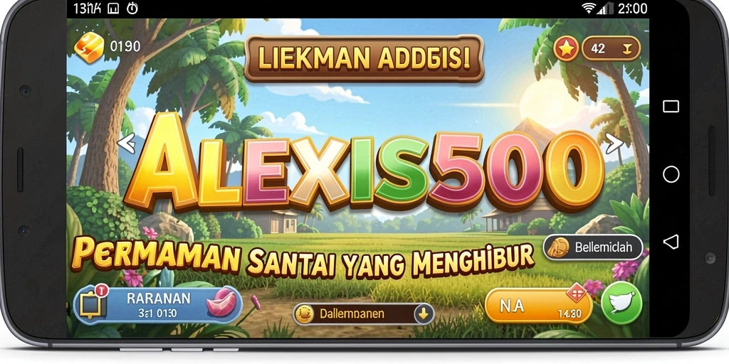 Tampilan menarik ALEXIS500 dengan gameplay yang seru.
