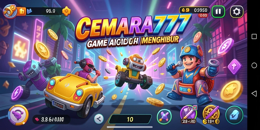 Tampilan gameplay CEMARA777 yang menegangkan dan penuh aksi.