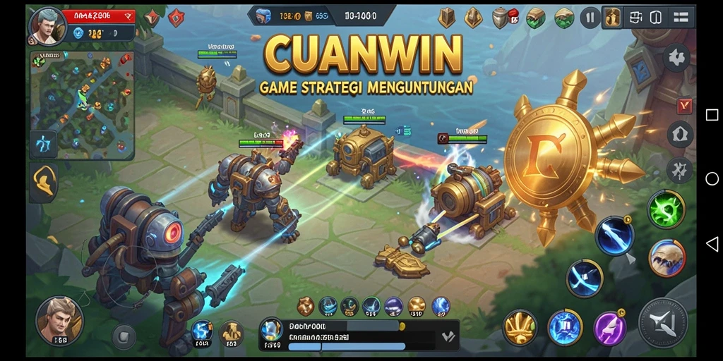 Tampilan gameplay CUANWIN yang menarik dan strategis.
