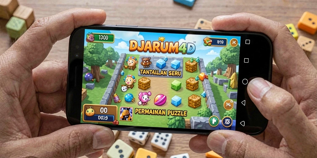 Tampilan gameplay DJARUM4D yang menarik dengan berbagai teka-teki.