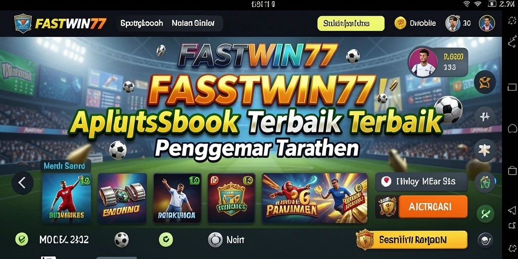 Tampilan menarik dari permainan taruhan Sportsbook di FASTWIN77.
