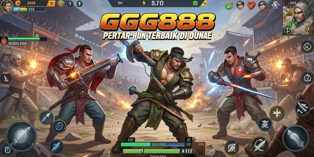 Gameplay seru dan intens dalam pertempuran Battle Royale.
