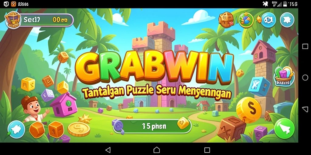 Tampilan gameplay GRABWIN yang menantang dan menarik.