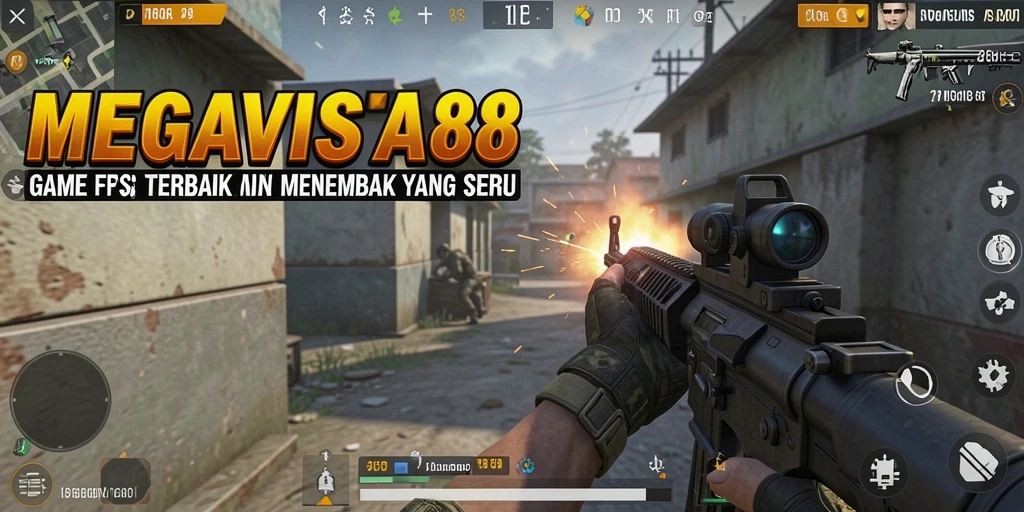 Gameplay MEGAVISA88 menampilkan aksi menembak yang mendebarkan.