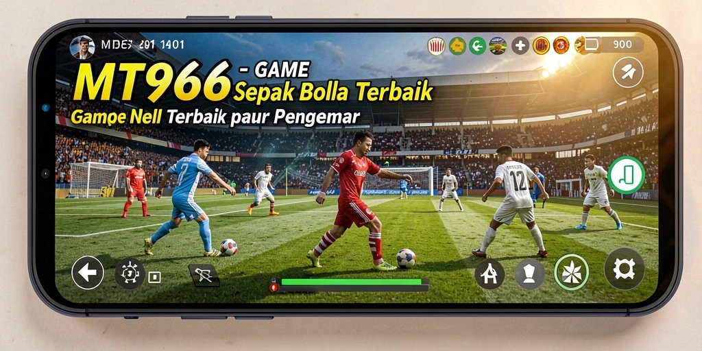 Screenshot gameplay MT966 yang menunjukkan aksi seru di lapangan.