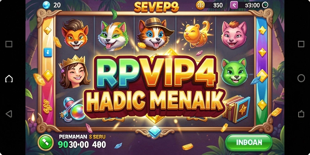 Tampilan gameplay RPVIP4 yang menarik dan seru dalam permainan Slot.