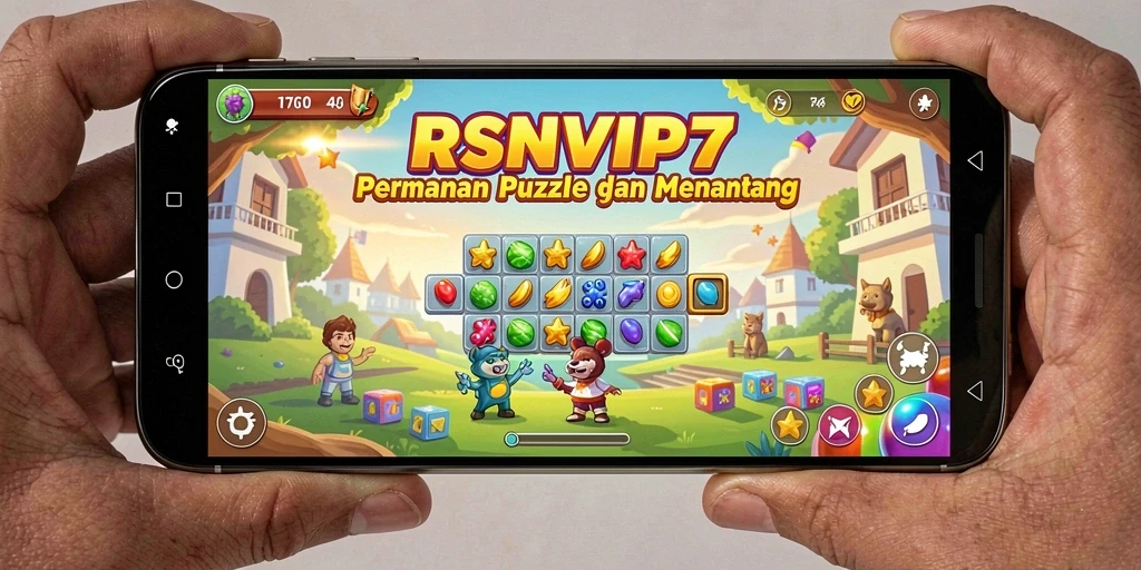 Tampilan gameplay menantang dan seru dari RSNVIP7.