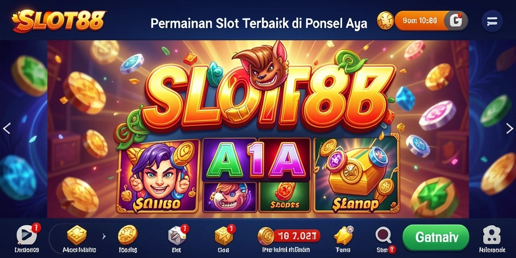 Tampilan gameplay SLOT88 yang menarik dan seru.