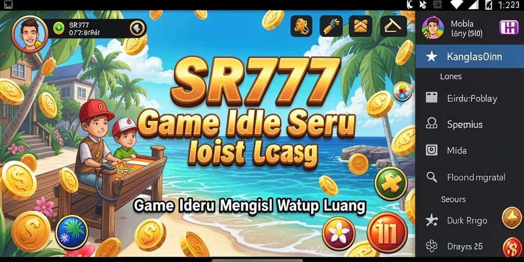 Tampilan gameplay SR777 yang menarik dan interaktif.