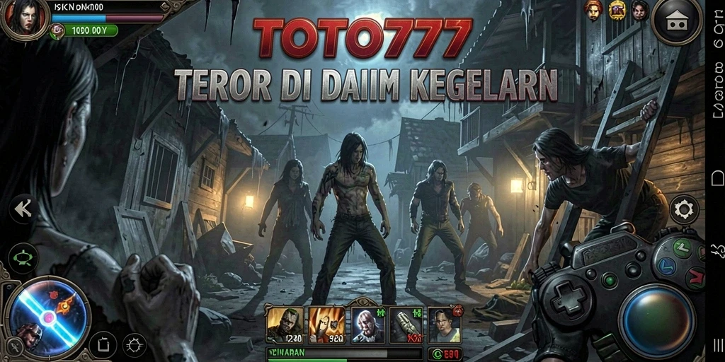 Screenshot gameplay menampilkan suasana gelap dan menegangkan di TOTO777.