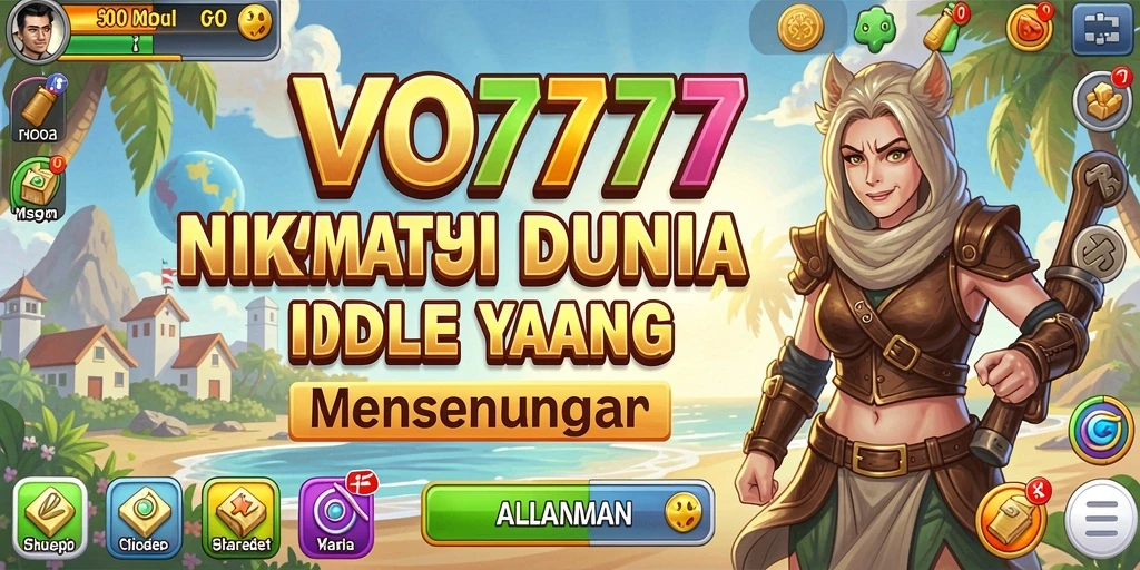 Tampilan gameplay seru dan menghibur di VO777 dengan mekanisme Idle yang sederhana.