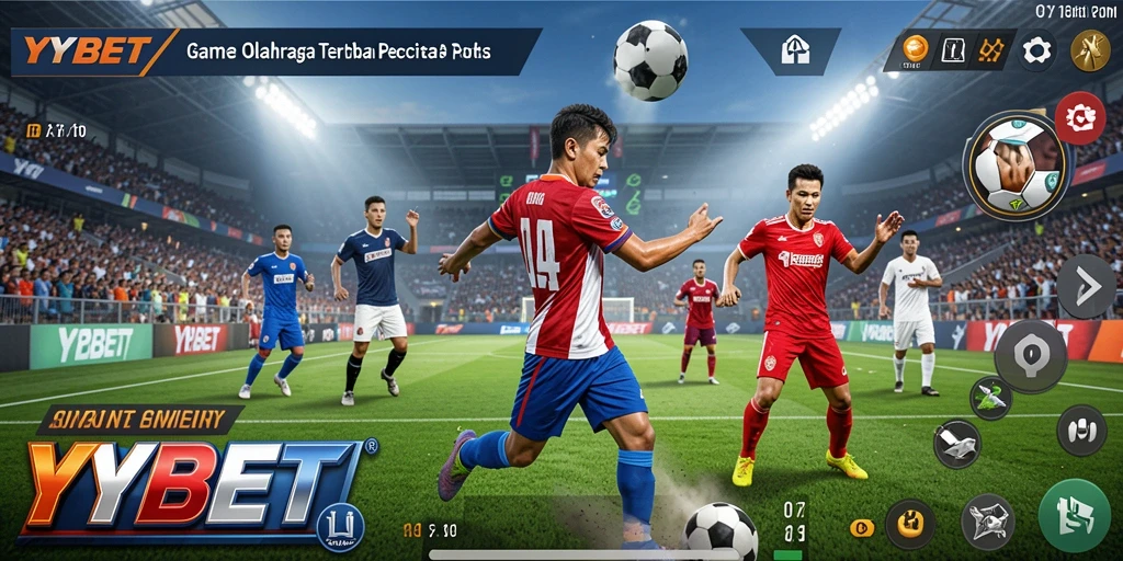 Tangkapan layar YYBET menunjukkan aksi seru dalam permainan olahraga.